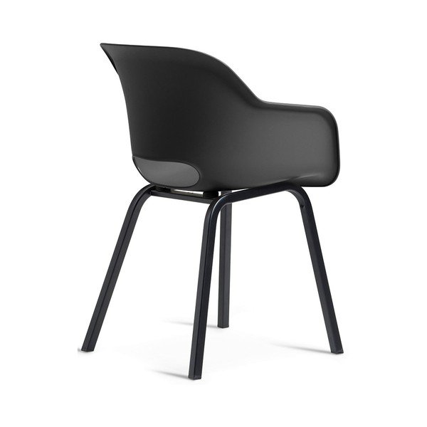 Scaune de grădină gri-antracit 2 buc. din metal/din plastic Noa Duo – Keter-image-3