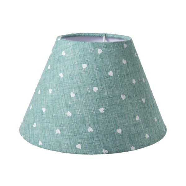Abajur Clayre & Eef Eustacia, Ø 22 cm, verde