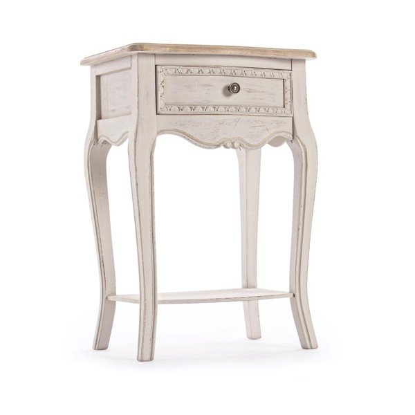 Noptieră crem Clarisse – Bizzotto-image-3