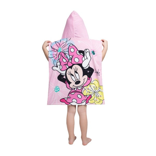 Halat pentru copii roz din frotir Minnie – Jerry Fabrics-image-2