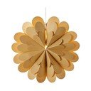 Decorațiune luminoasă aurie suspendată ø 45 cm  cu model de Crăciun Maravilla – Markslöjd