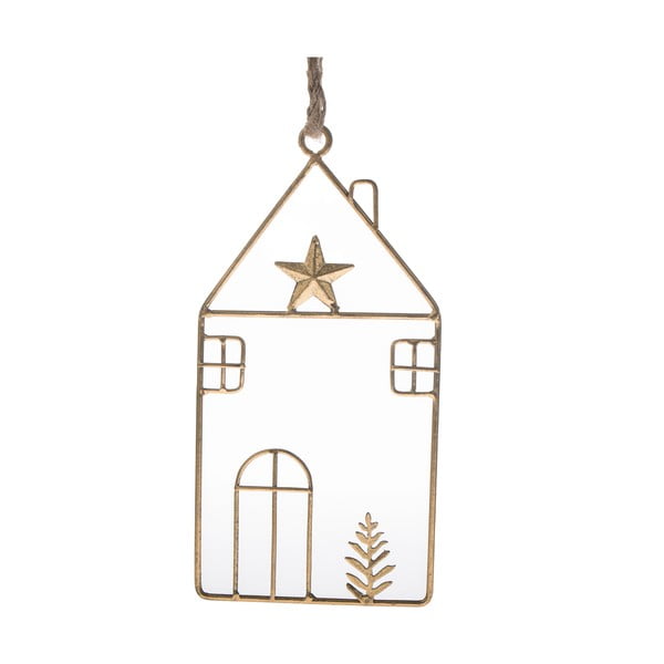 Decorațiune suspendată pentru Crăciun din metal 24 cm – Dakls