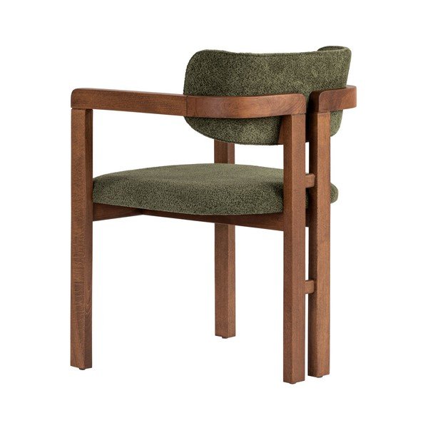 Scaun de living verde închis cu cotiere Toscana – Kalune Design-image-2