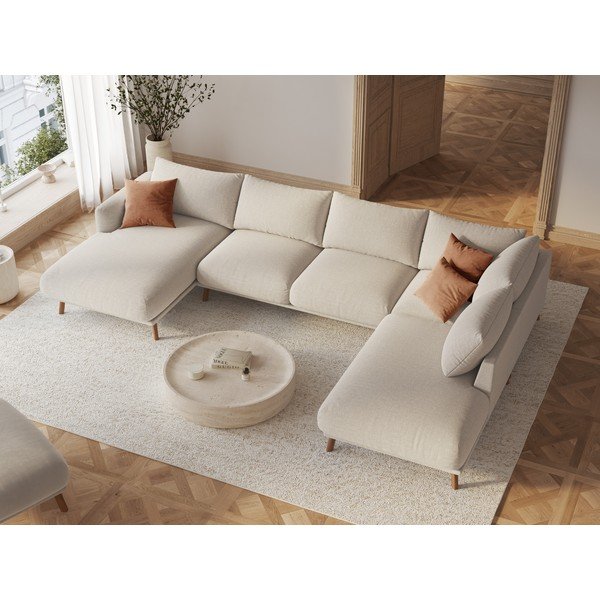 Colțar bej (în formă de "U") Naomi – Micadoni -image-1