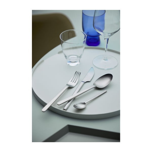 Tacâmuri argintii din oțel inoxidabil 16 buc. Norm – Gense-image-1