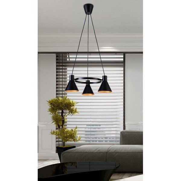 Lustră neagră/în culoarea bronz More – Candellux Lighting-image-1