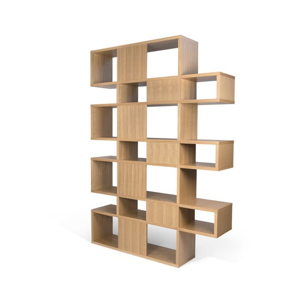 Bibliotecă TemaHome London, 220 x 34 cm, maro-image-3