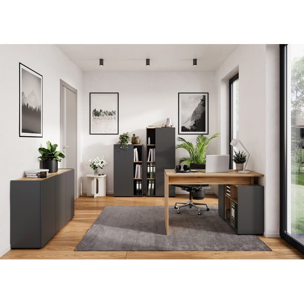 Set mobilier de birou 90x120 cm Adrano – Germania-image-2