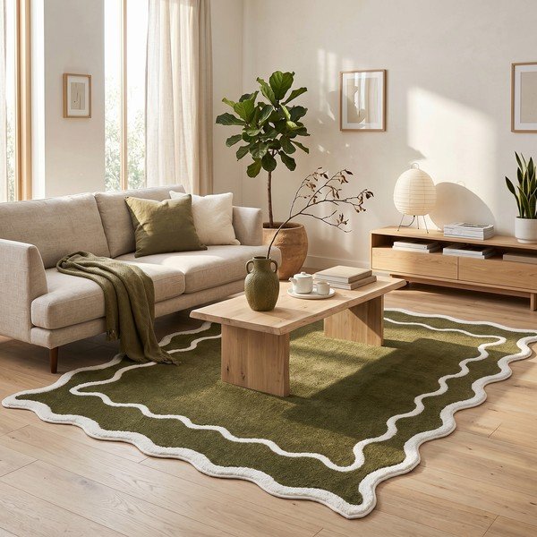 Covor verde închis 160x230 cm Dolce – ESTE-image-1