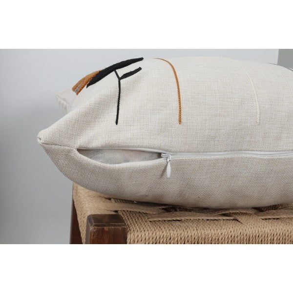 Față de pernă din in 43x43 cm Sunflower – Mioli Decor-image-4