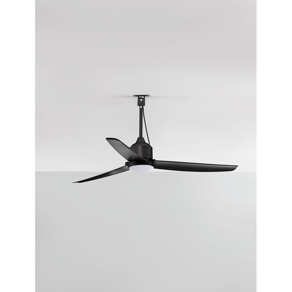 Plafonieră negru-mat LED cu intensitate reglabilă din metal Blowy – Nova Luce-image-3