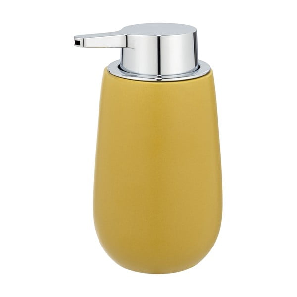 Dozator de săpun lichid galben din ceramică 0.32 l Badi – Wenko-image-4