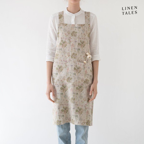Șorț din in Crossback – Linen Tales