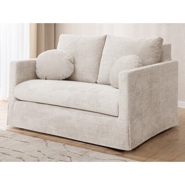 Canapea crem 140 cm Paphos – Ropez-image-2