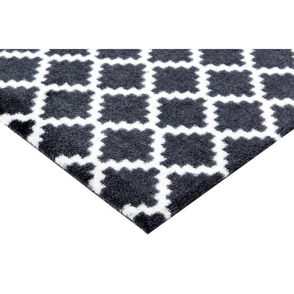 Covor tip traversă Zala Living Elegance, 50 x 150 cm, negru-alb-image-2