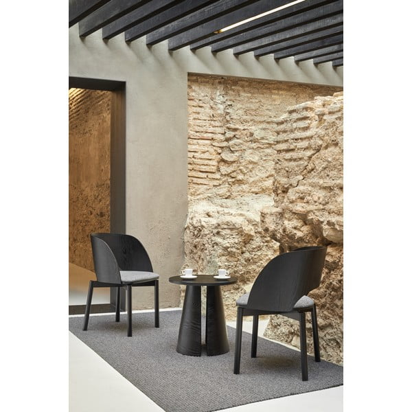 Măsuță auxiliară Teulat Cep, ø 50 cm, negru-image-3