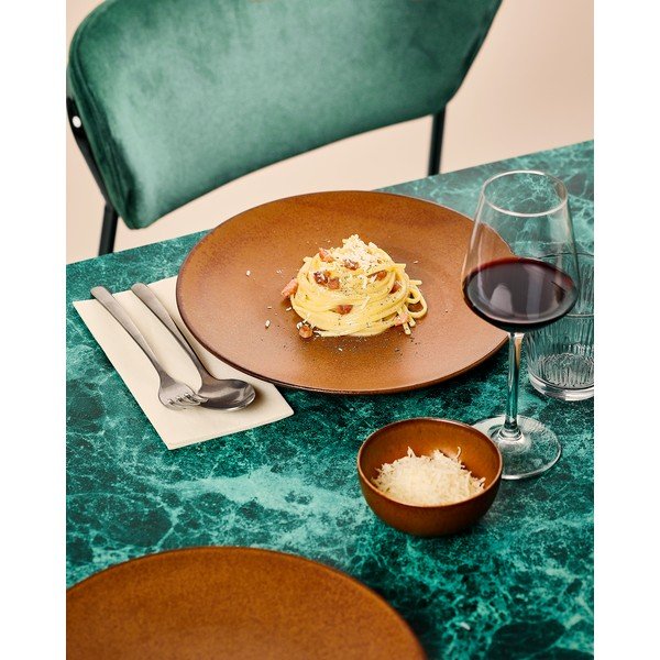 Farfurie maro din porțelan ø 27 cm Ovio – BonBistro-image-1