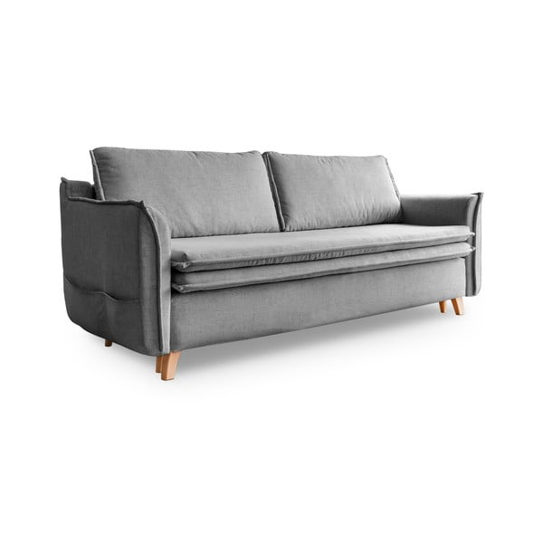 Canapea gri extensibilă 225 cm Charming Charlie – Miuform