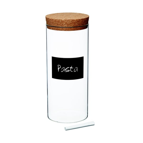 Recipient cu etichetă pentru alimente Kitchen Craft Natural Elements, înălțime 25,5 cm