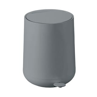 Coș de gunoi cu pedală Zone Nova, 5 l, gri