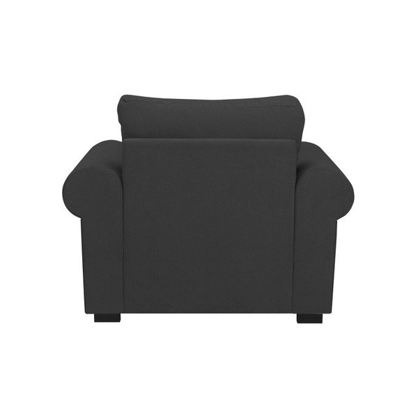 Fotoliu Windsor & Co Sofas Antoine, gri închis-image-1