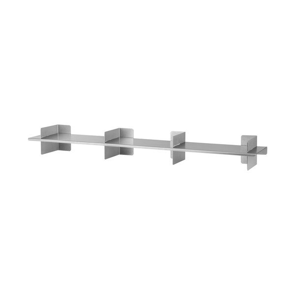 Raft argintiu din metal 120 cm Tivo – noo.ma