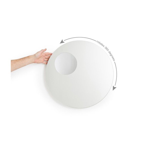 Oglindă cosmetică de perete Wireworks Neutrino Matt, alb-image-1
