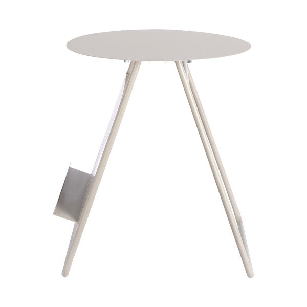 Măsuță auxiliară rotundă din metal ø 40 cm Esencia – Leitmotiv-image-3