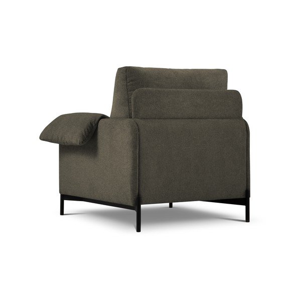 Fotoliu Interieurs 86 Zoe, negru - gri-image-3