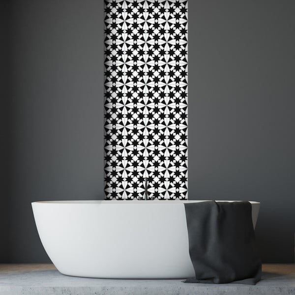 Set 30 autocolante Ambiance Decal Cement Tiles Antalya, 10 x1 0 cm