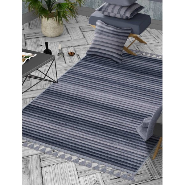 Covor lavabil gri 160x100 cm - Vitaus-image-1