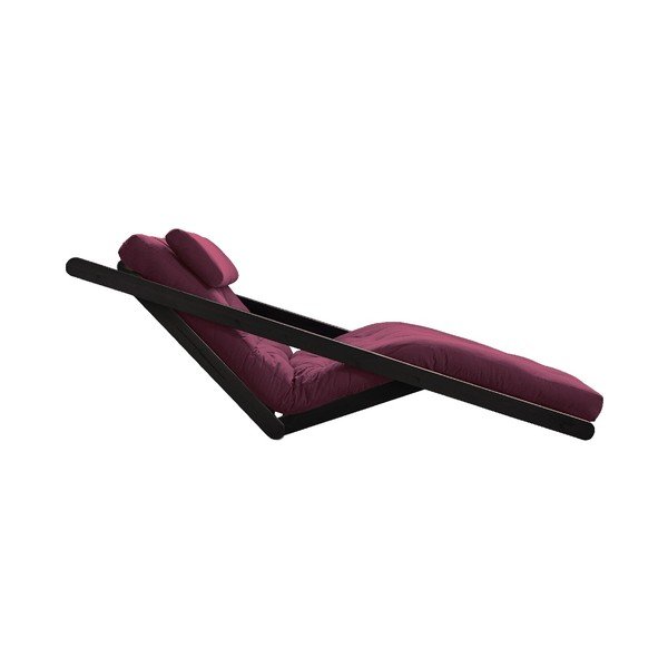 Șezlong variabil cu 2 locuri KARUP Design Figo Black, roșu închis-image-2