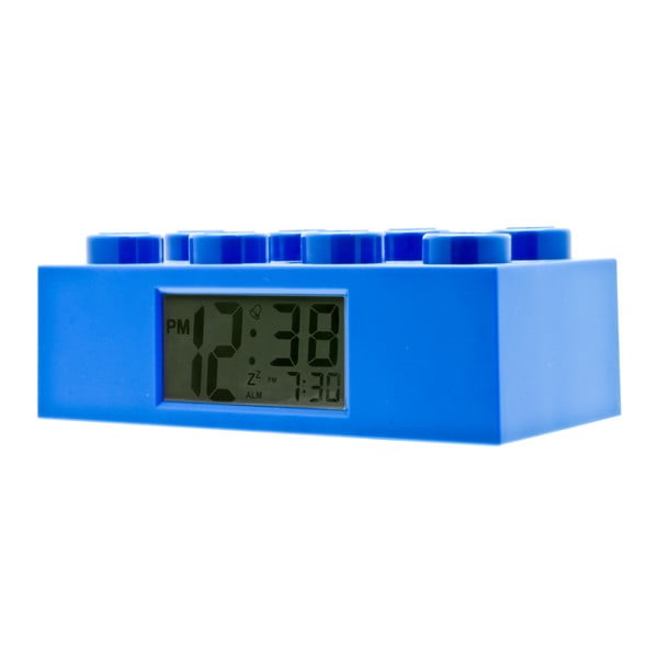 Ceas deșteptător LEGO® Brick, albastru