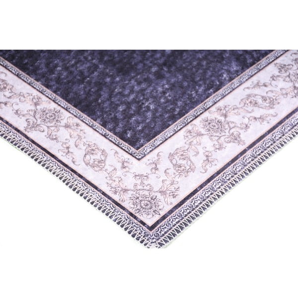 Covor Vitaus Ava, 80 x 200 cm, albastru închis-image-2