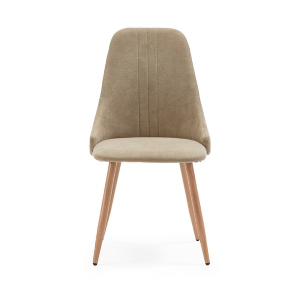 Scaune de dining verde-deschis 4 buc. Seul – Marckeric-image-2