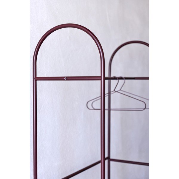 Suport pentru haine burgundy din metal 92x186x39 cm Arch – Mette Ditmer Denmark-image-4