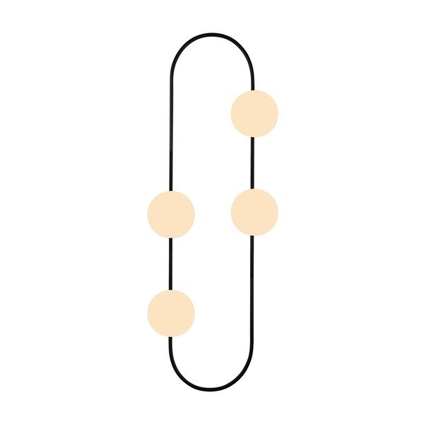 Aplică de perete Squid Lighting Elips, înălțime 124 cm, negru-image-2