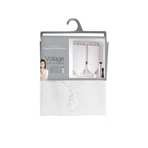 Perdele albe 2 buc. 60x90 cm Voiline – douceur d'intérieur-image-3