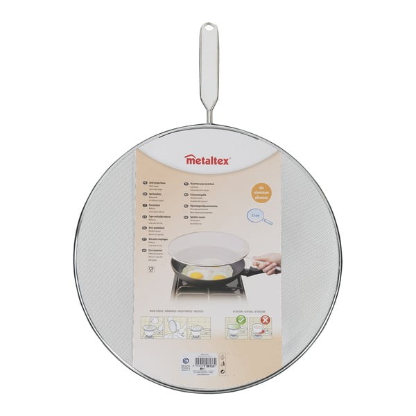 Sită de protecție pentru tigaie Metaltex Fritto, ⌀ 33 cm-image-1