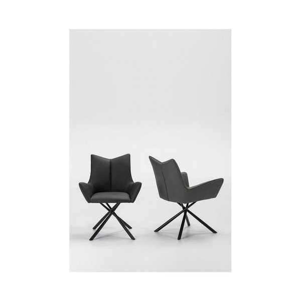 Scaun elegant Marckeric Lucio, gri-image-2