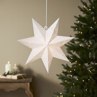 Decorațiune luminoasă albă de Crăciun ø 45 cm Classic - Star Trading