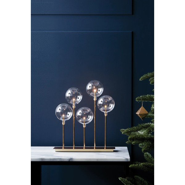 Decorațiune luminoasă de Crăciun aurie – Markslöjd-image-2