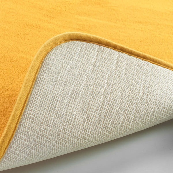 Covoraș de baie galben 50x120 cm Vitamine – douceur d'intérieur-image-4