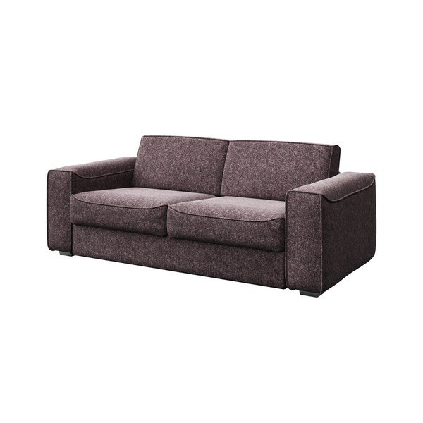 Canapea cu 3 locuri MESONICA Munro, negru - gri-image-2