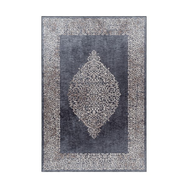 Covor gri antracit lavabil 160x230 cm Fiesta – Ayyildiz Carpets