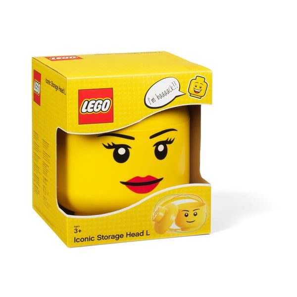 Figurină depozitare LEGO® Girl, Ø 24,2 cm-image-4