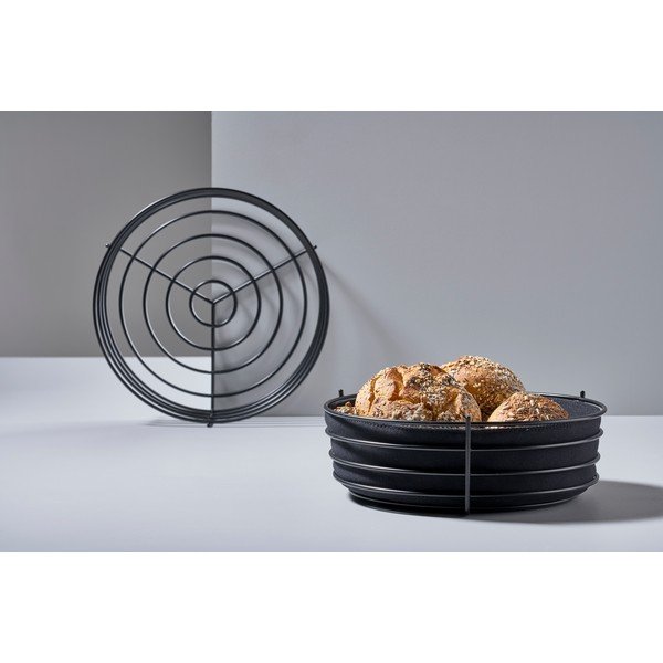 Coș pentru pâine și fructe Zone Singles, gri deschis-image-2