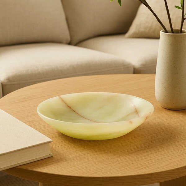 Tavă decorativă din piatră 12,5x20 cm Oleena – Premier Housewares-image-2