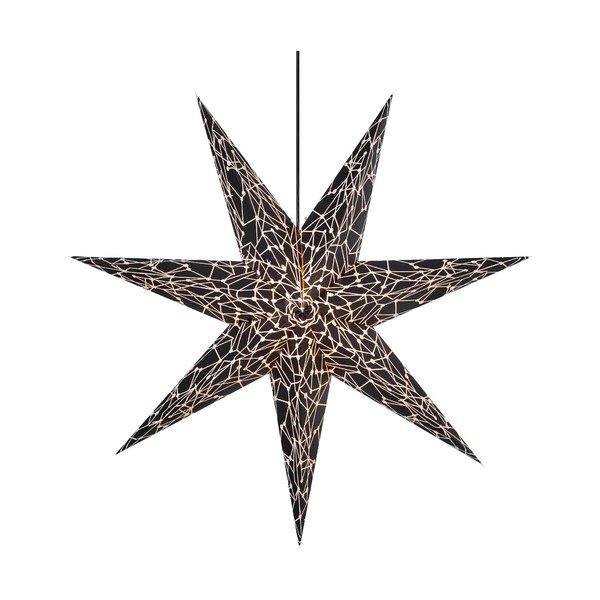 Decorațiune luminoasă de Crăciun neagră Karla – Markslöjd