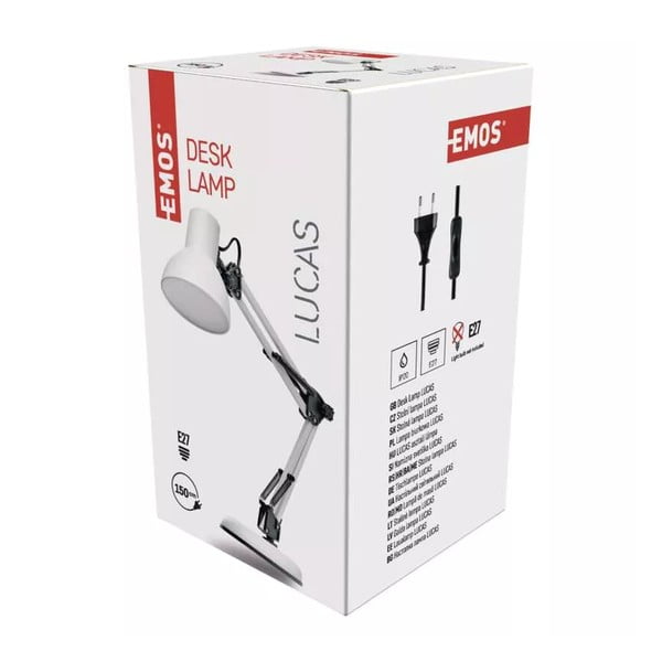 Veioză albă (înălțime 48 cm) Lucas – EMOS-image-1